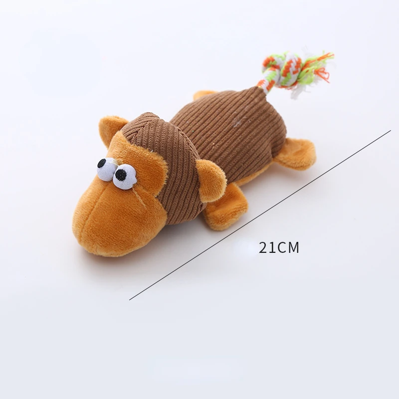 Funny Pet Toy Animals Shape Chew Toys for Dogs Squeaker Puppy Squeak Molar Dog Toy Interactive Training Dog Accessories