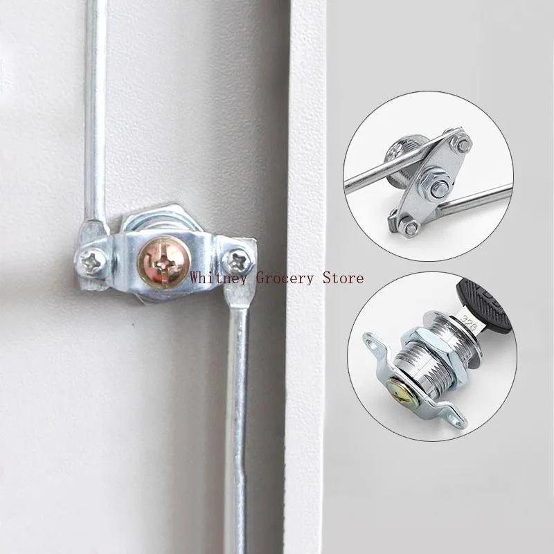 File Cabinet Lock Metal Cabinet Door Office  Locker Mailbox Cabinet Lock Aluminum Alloy Lock
