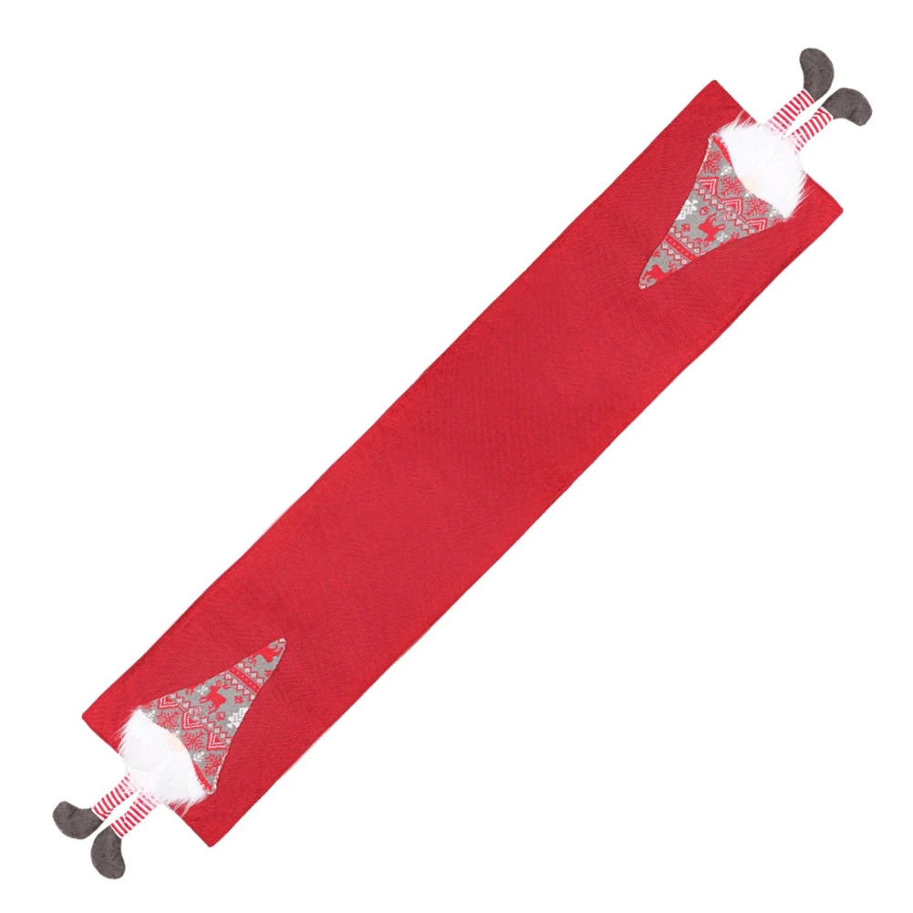 ABVJ-Christmas Table Runner Christmas Decorations For Home Xmas Ornaments Happy New Year Xmas Gifts Navidad