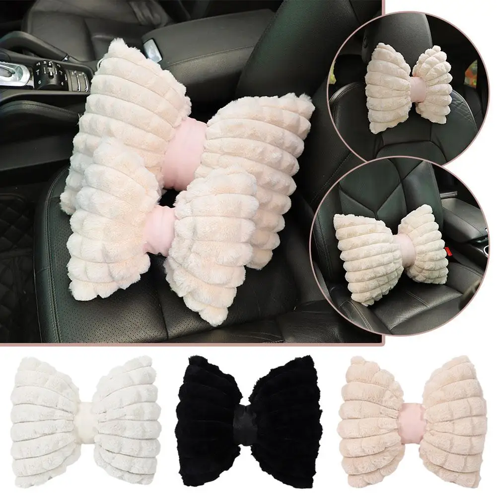 Car Cushion Winter Plush Ladies Car Interior Single Seasons Cushion Universal Heating Simple Piece Cushion A N0s4