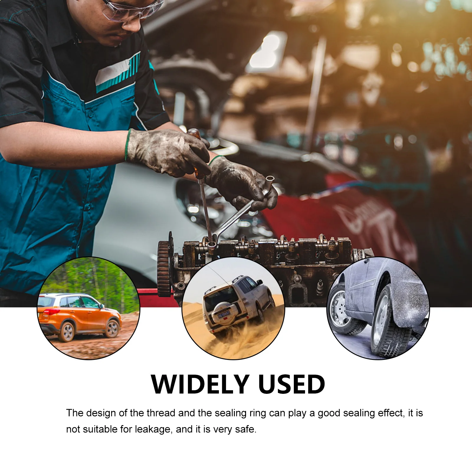 

Gas Tank Fuel Switch Zinc Alloy Plastic Simple Structure Easy Install Shut Off Generator Oil Tank Valve Assembly