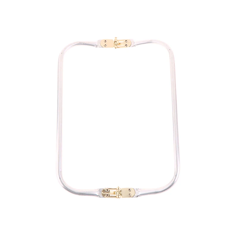 25x9.5cm Metal Aluminium Tube Frame Bag Frame For Purse Doctor Purse Frame Bag Handle Accessories Clutch Bag Parts