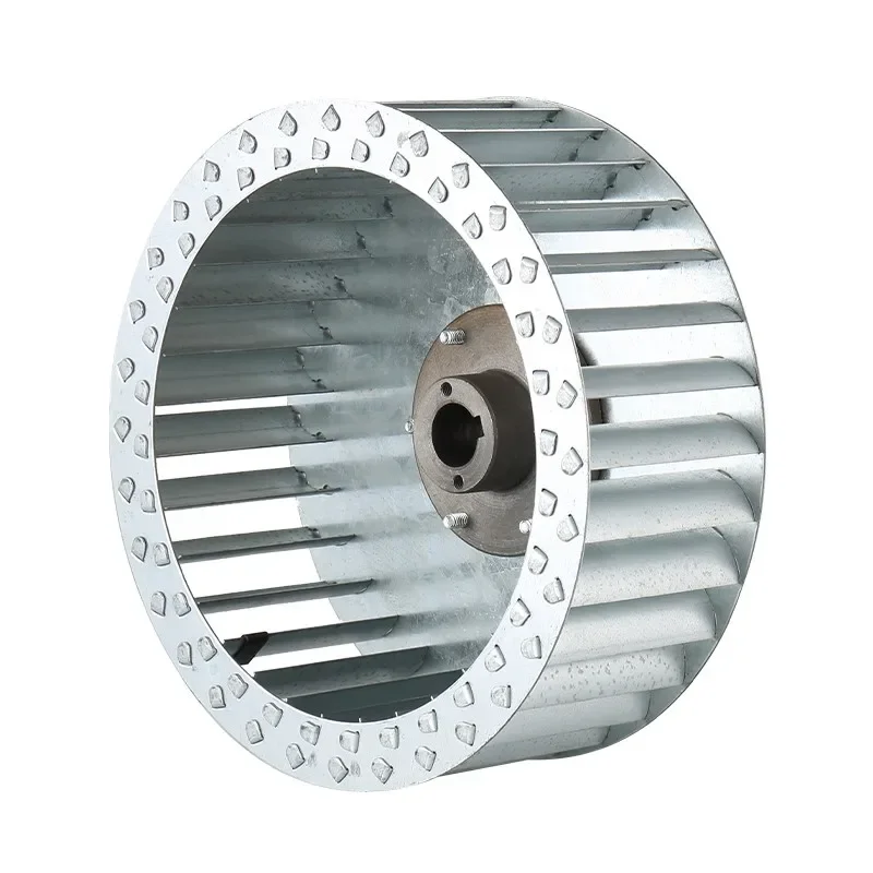 11 multi blade impeller fan blade galvanized sheet stainless steel balanced silent fan blade low noise