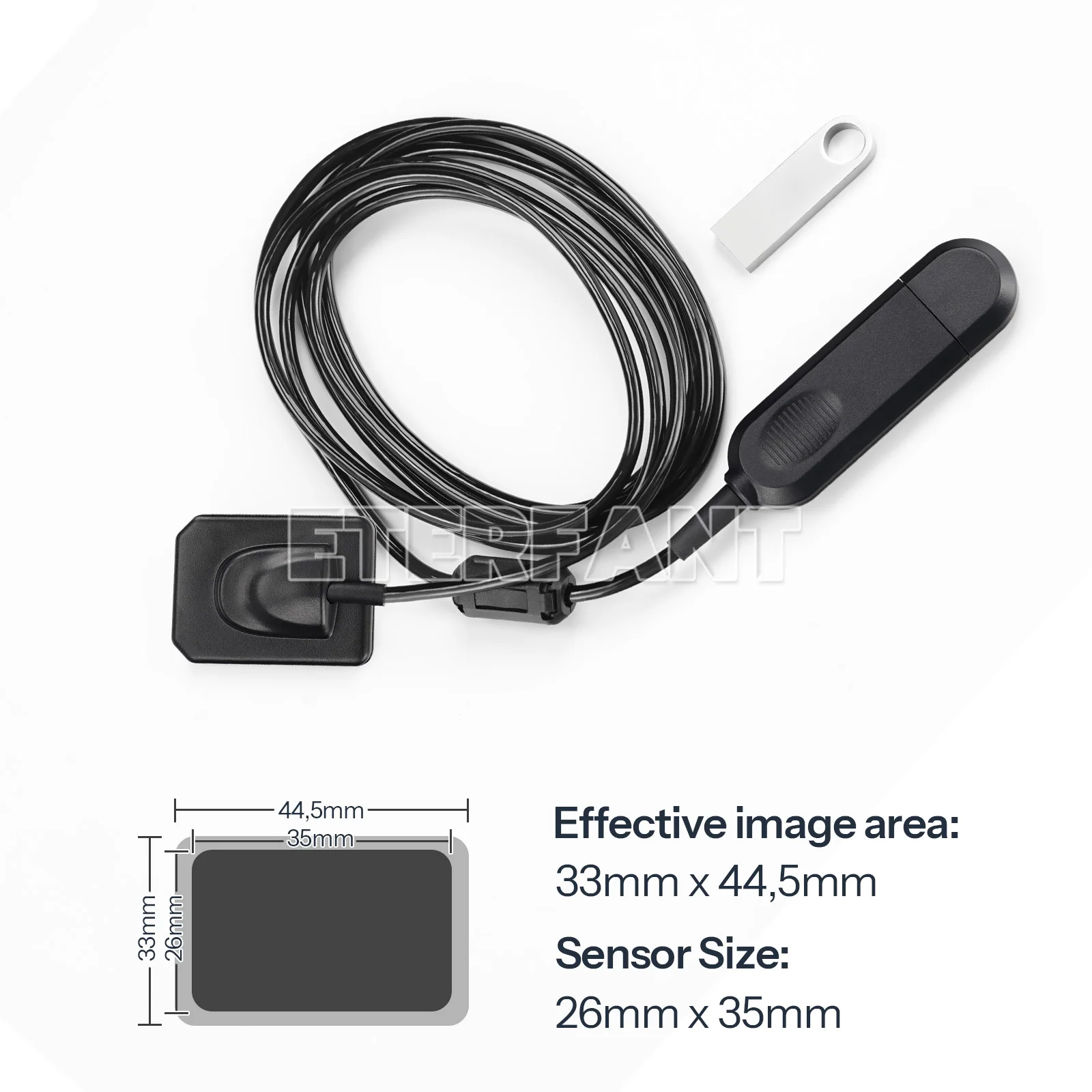 

ETERFANT Стоматологический рентгеновский датчик Система рентгеновской визуализации Стоматологические датчики RVG Внутриротовой цифровой рентгеновский датчик RVG H2