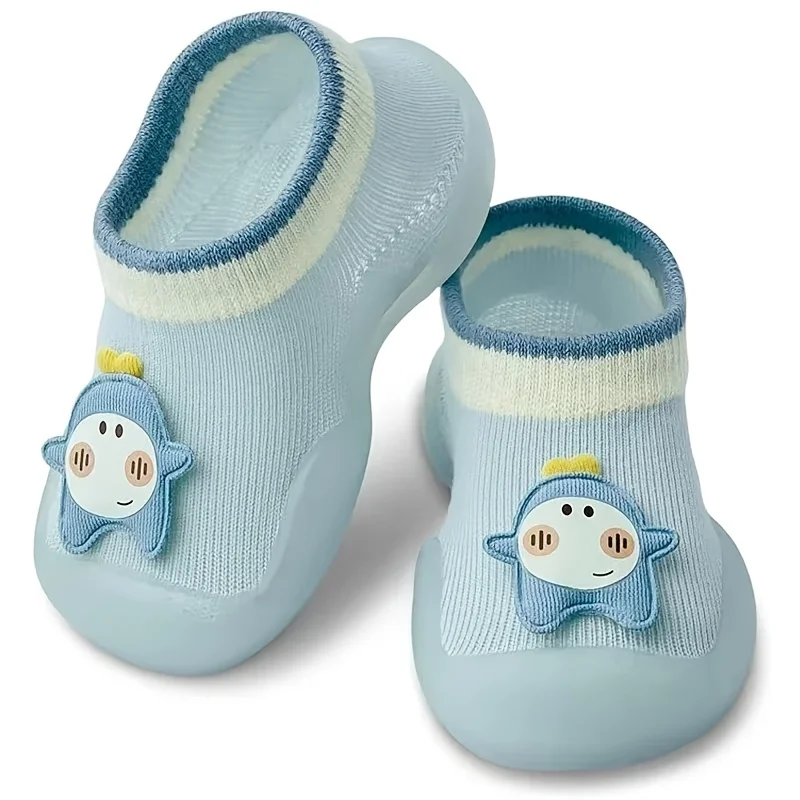 

Детская обувь для мальчиков и девочек, первые кроссовки для ходьбы, нескользящие, с мягкой подошвой, для малышей, носки-кроссовки для младенцев