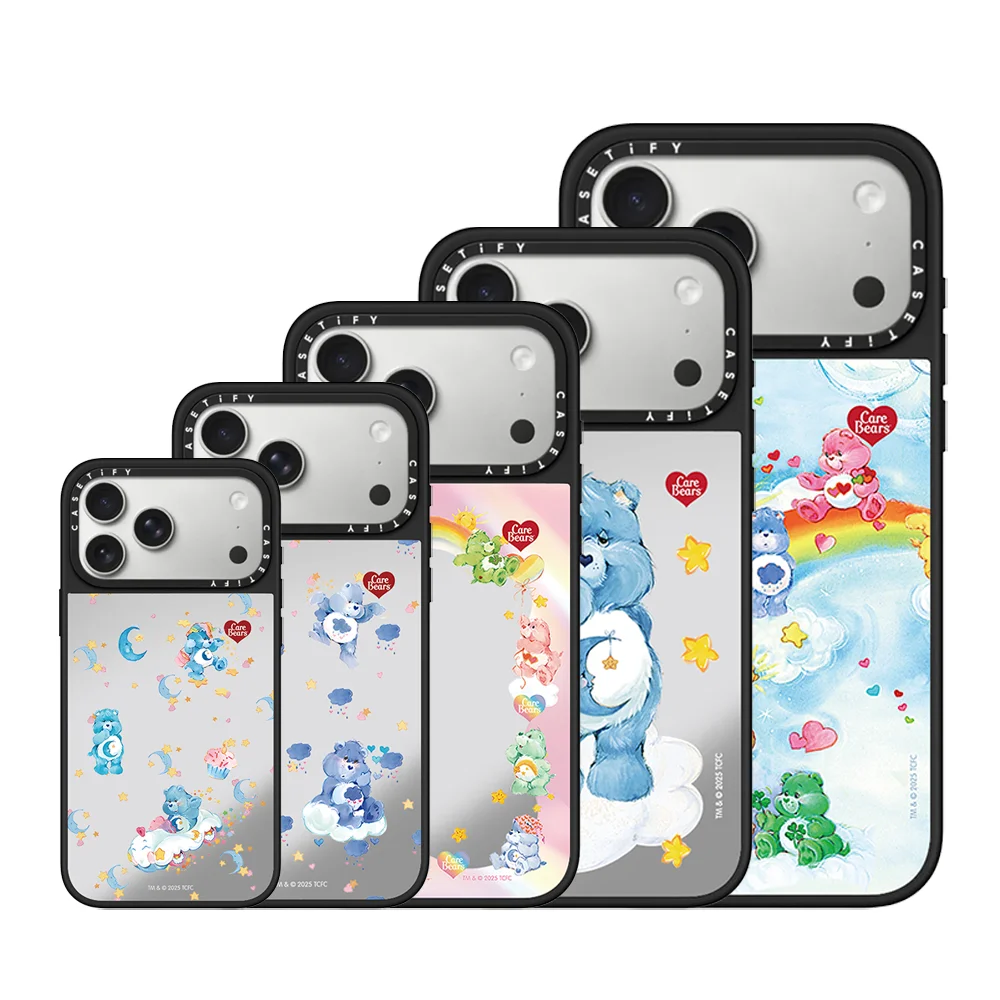 

CASETiFY Co-brand Care Bears Heart Bear Cartoon Series Magnetic Case for iPhone17 13 14 15 16 Pro Max Air PLus Protect Cover