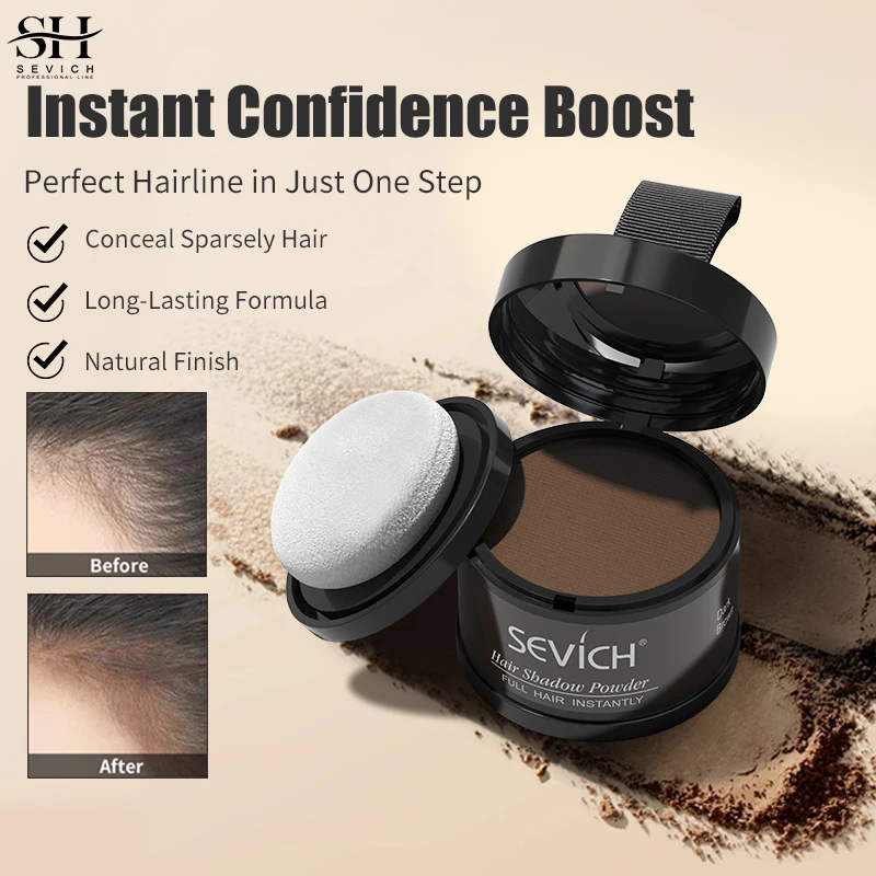 13 Color Hair Shadow Powder Instantly Waterproof Natural Cove Hair Loss Instantly Repair Fill In Forehead Hairline Powder 4g