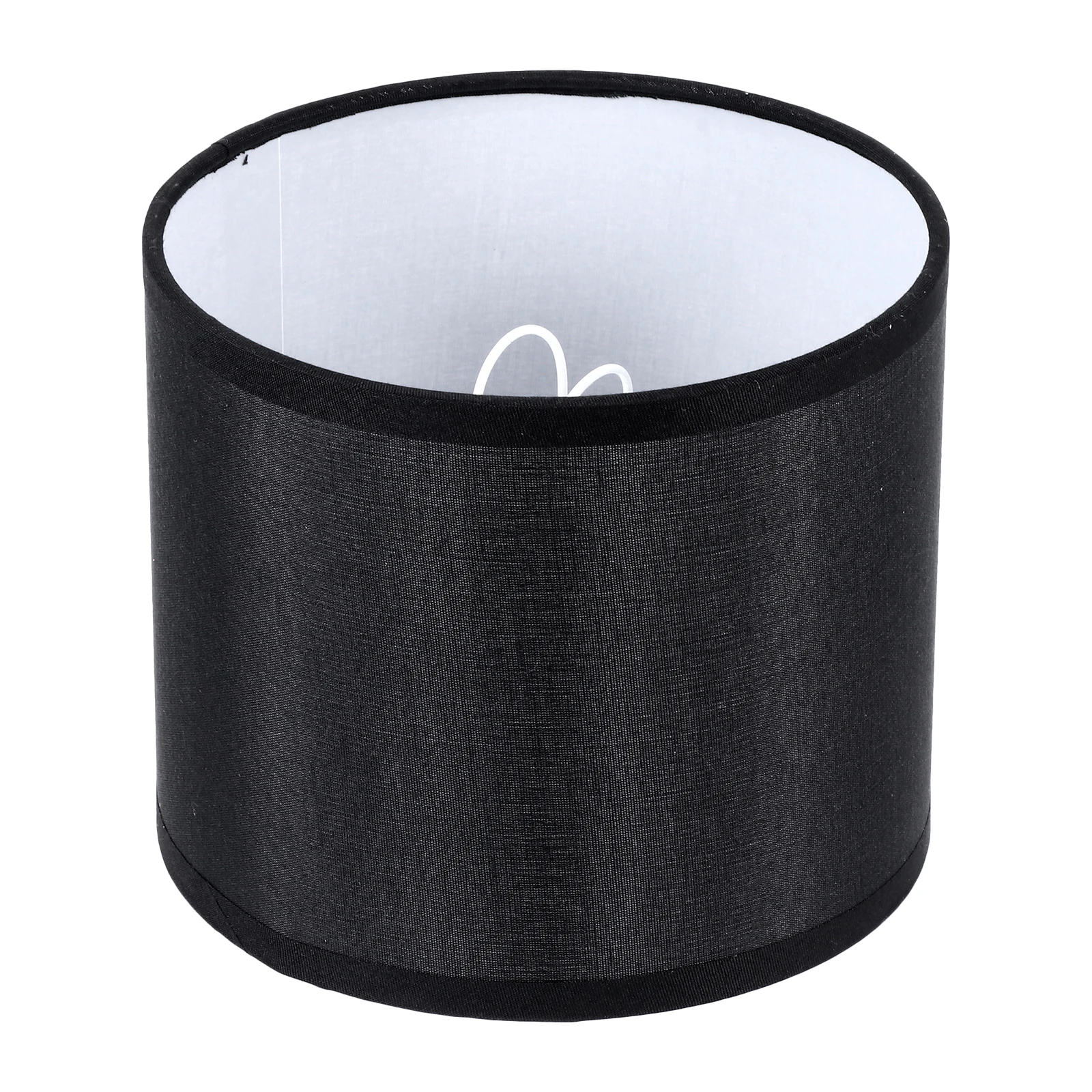 

1pc Linen Lampshade Floor Lampshade Cylindrical Light Cover For Bedroom Home Lamp Linen Guard Durable Light Shell Cover