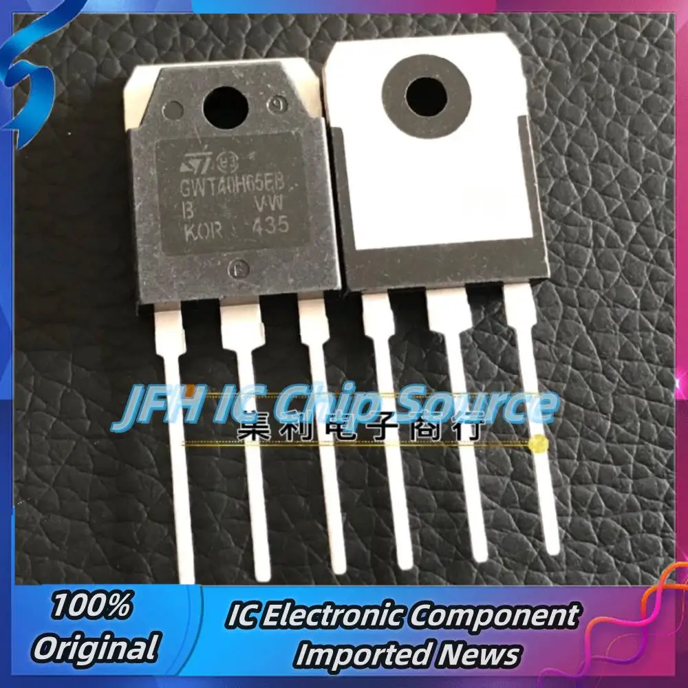 5PCS-10PCS GWT40H65FB TO-3P  IGBT 650V 80A STGWT40H65FB Best Quality Stock