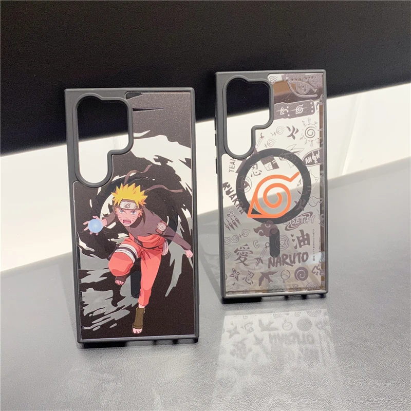 Anime Naruto One Piece Luffy Case for Samsung Galaxy S21 S22 S23 S24 S25 Plus Ultra Note20Ultra Phone Cover Back Shell Gift