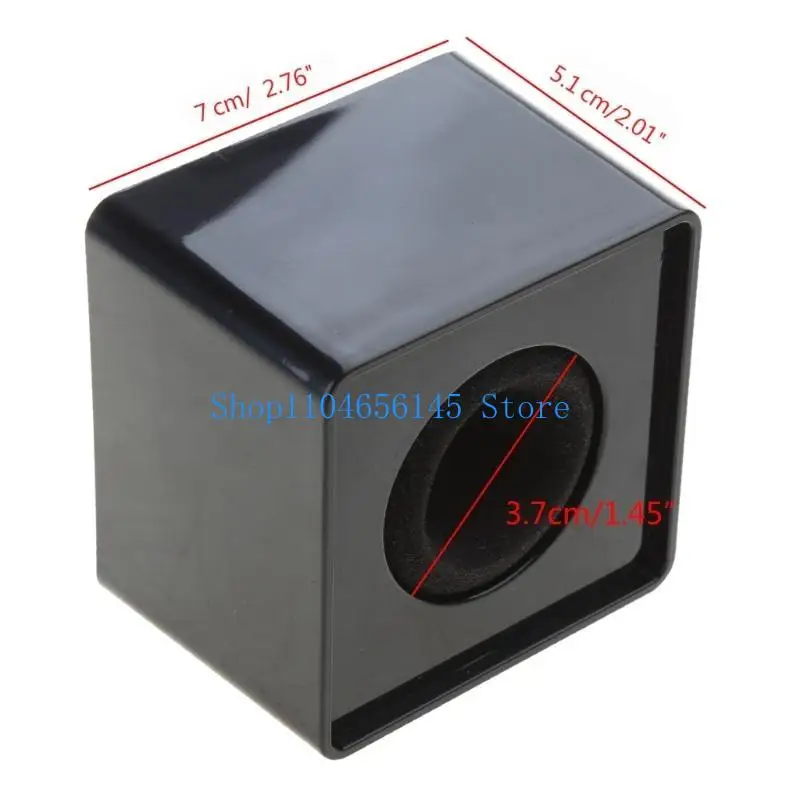 5asd Universal Square Microphone Stand ABS Microphone Logos Flags Portable Shaped Holder News Reporter Injection