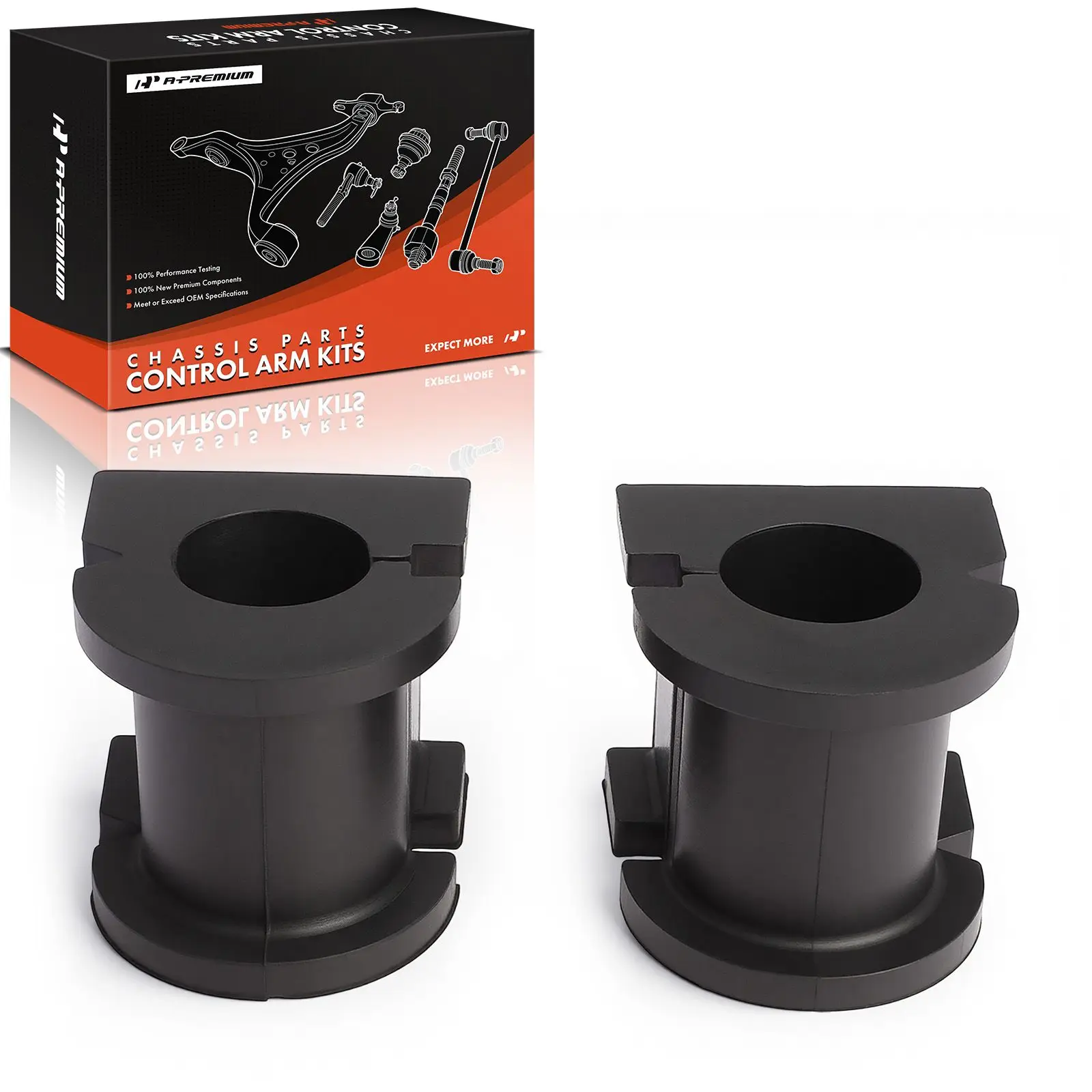 A-Premium 2x Front To Frame Sway Bar Bushing Kit for Chevrolet Cruze 2011-2015
