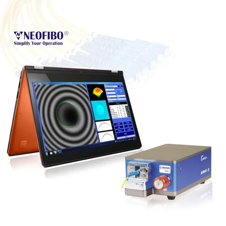 Neofibo Patch cord testing multifiber automatic optic cable connector test equipment optical fiber tester inteerometer