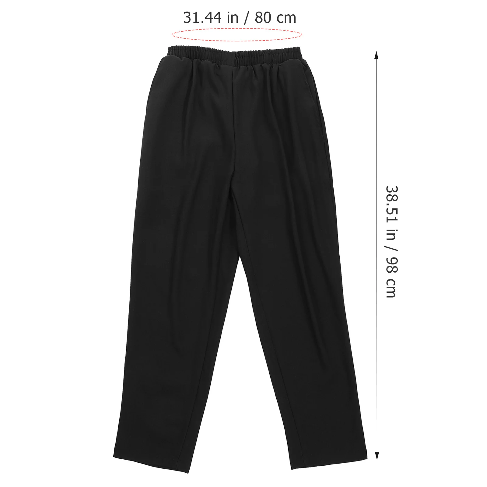 Pantalones de Chef transpirables, ropa de trabajo negra para restaurante, pantalones sueltos, uniforme de cantina, accesorios para hombres, ropa de Chef, suministros de cocina