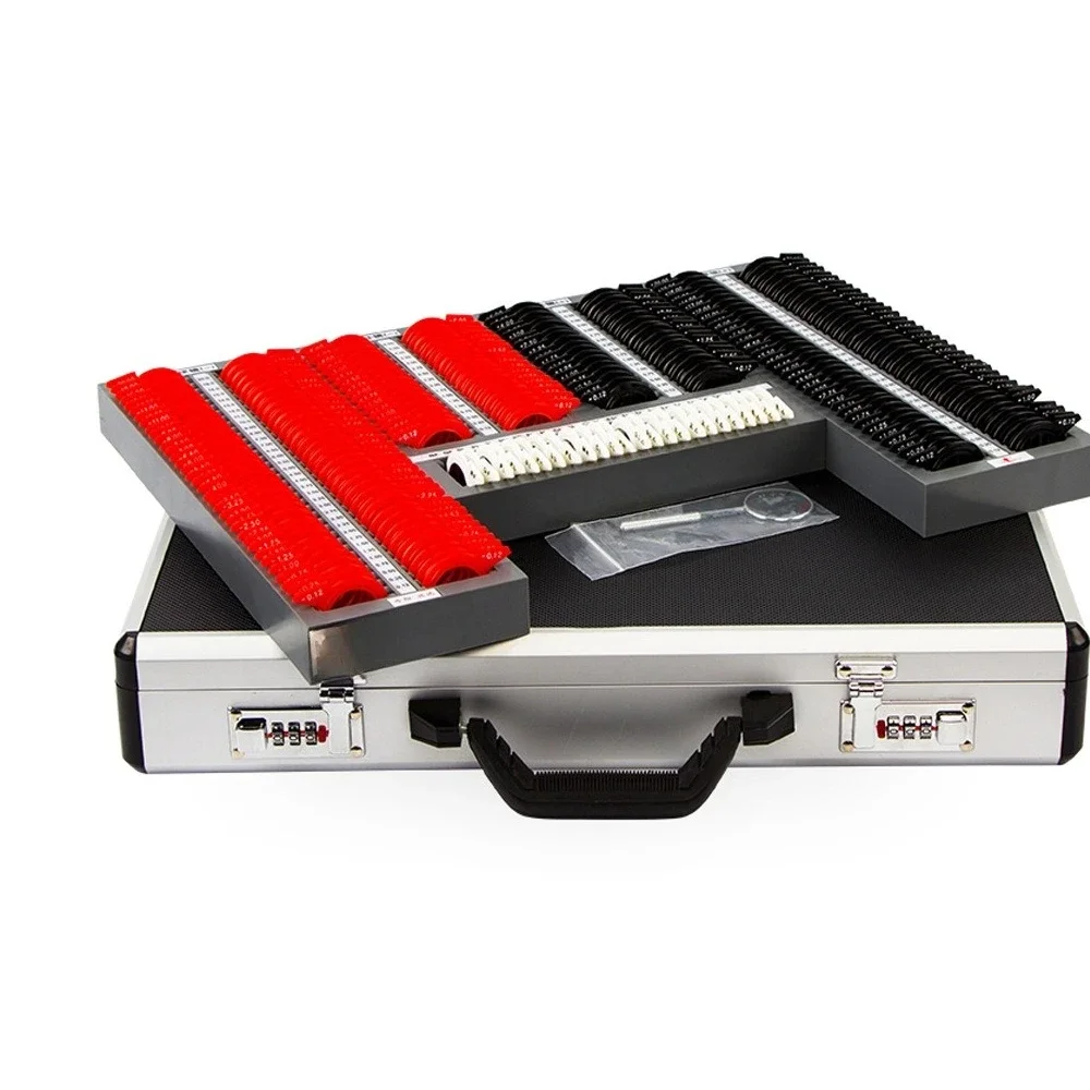 Optometry box processing equipment English version Lens box, plastic ring SL266 optometry insert box