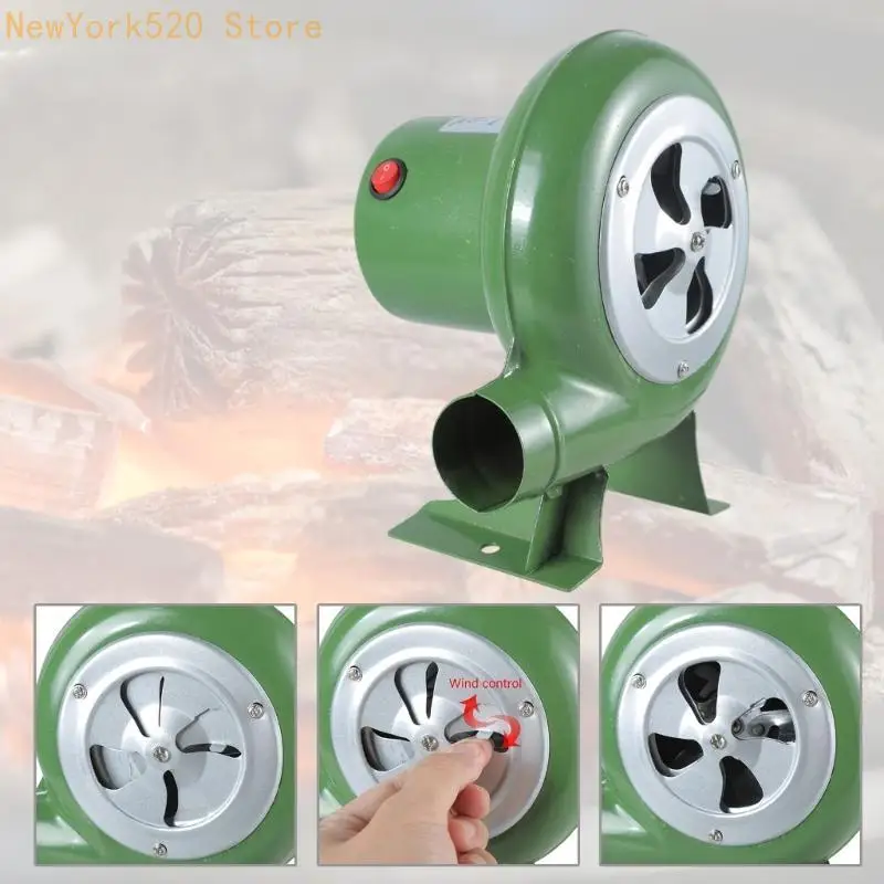 

30W/40W/60W/80W Variable Speed Air Blower Fan with 8.8m Cable Cooking Electric Blower Fan BBQ Fan 12V 5500RPM Smoker Fan N84C