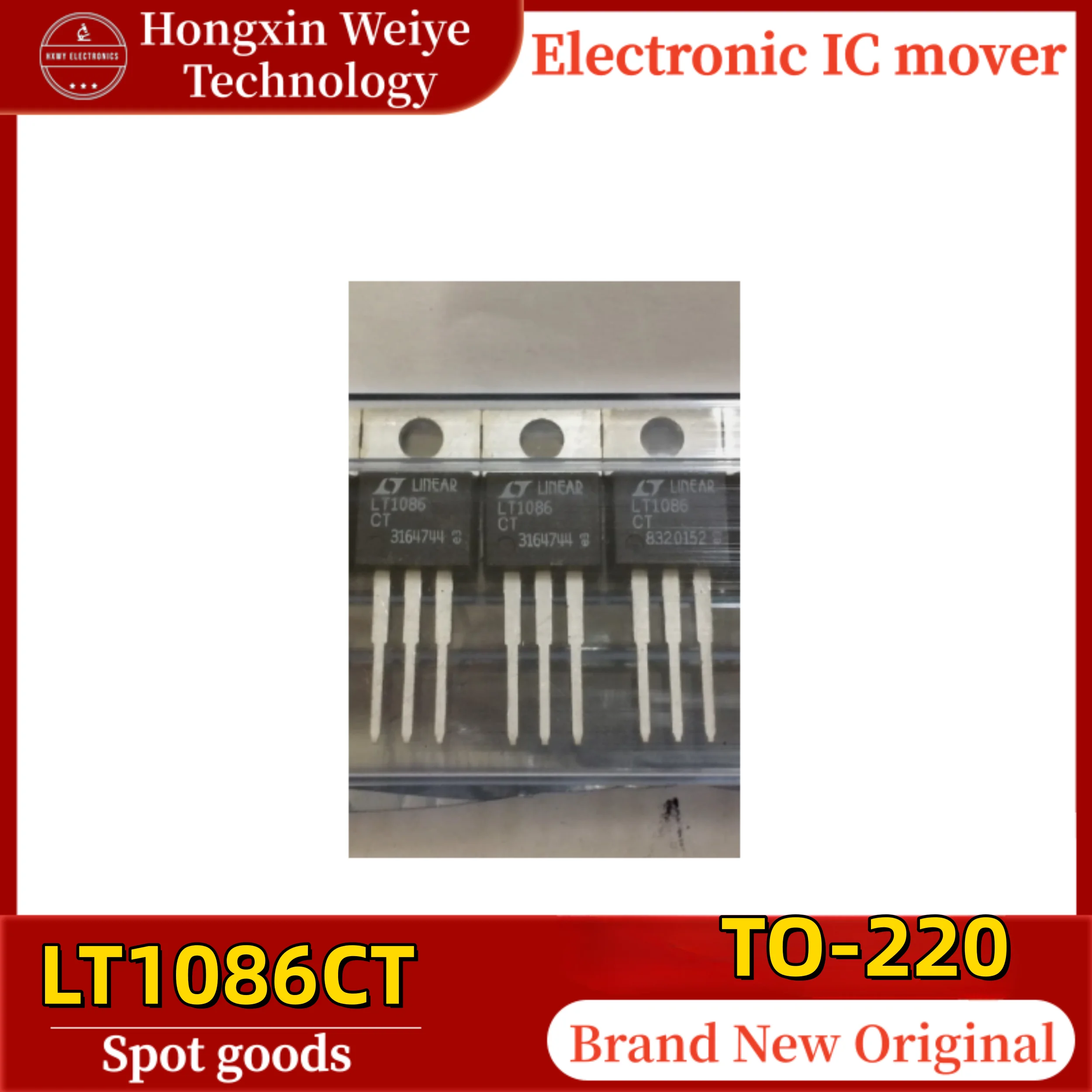 

(5/10 pieces) LT1086CT LT1086 TO-220 Through-Hole Low Dropout LDO Voltage Regulator IC Original Brand New In Stock Fast Shipping