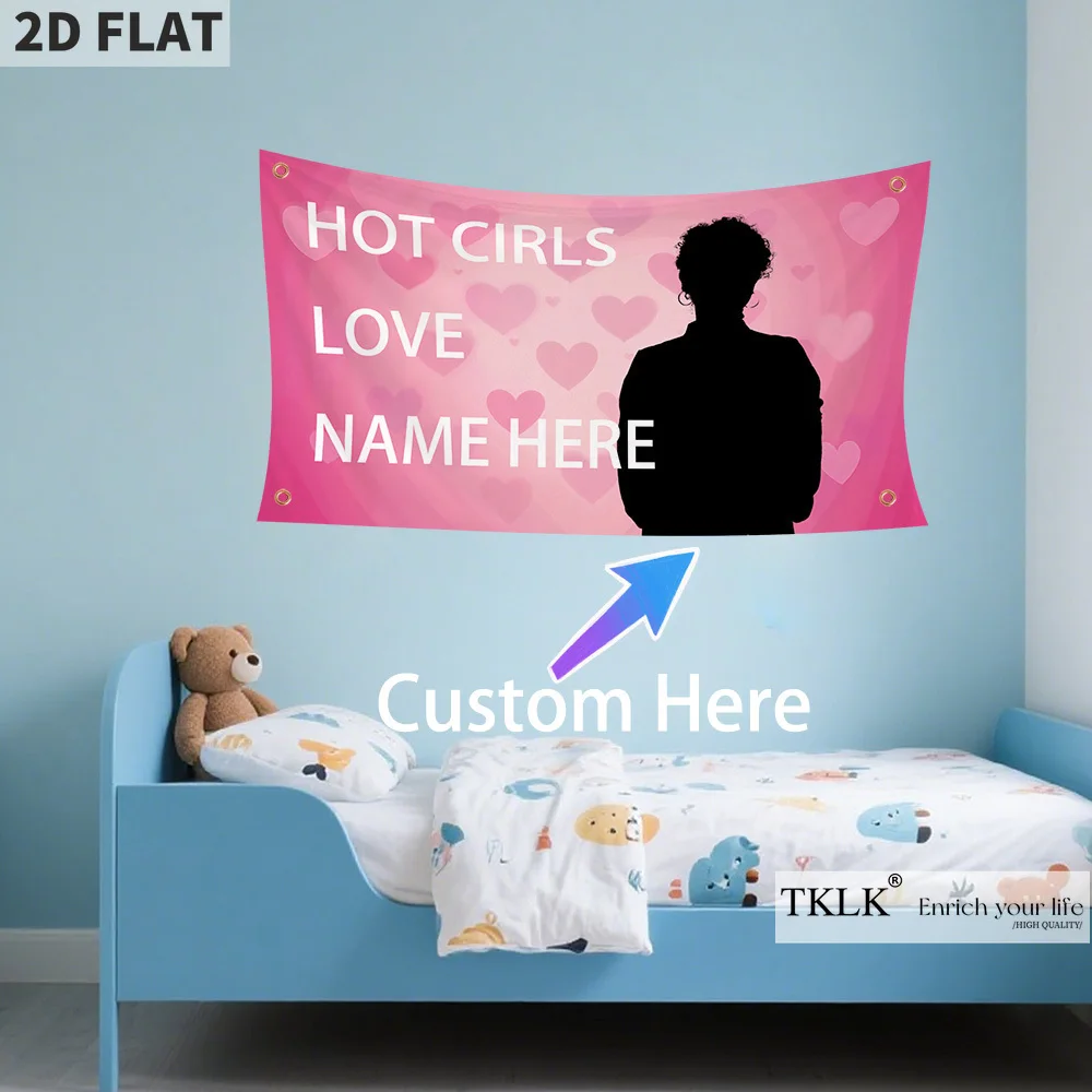 

Custom Tapestry 1pc Kpop Flag with Vibrant Design, Fabric for Concerts, Birthdays, Kpop Merchandise, No need electricity