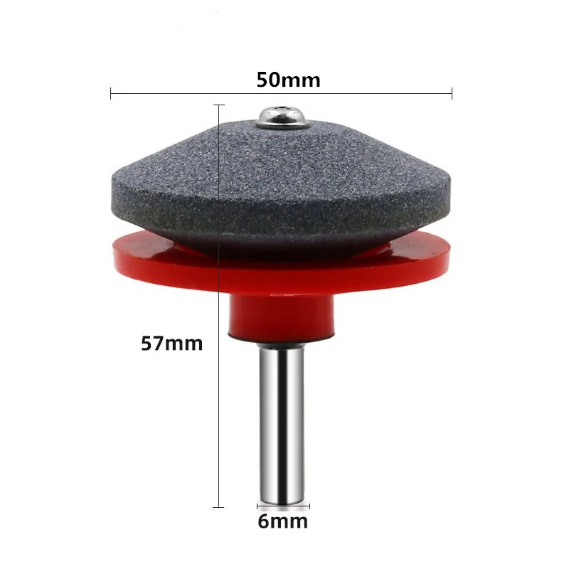 Imagem -02 - Universal Lawn Mower Sharpener Blade Moagem Broca Rotativa para Poder Broca de Mão Faca Sharpening Stone Rebolo Jardinagem Ferramenta