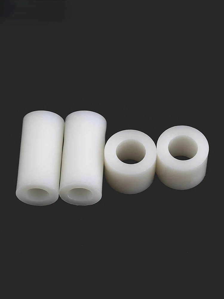 M3 M4 M5  ABS Nylon Insulation Column Pad Straight Column Nylon Sleeve ABS Cylindrical Round Hole Pillar PCB Spacer