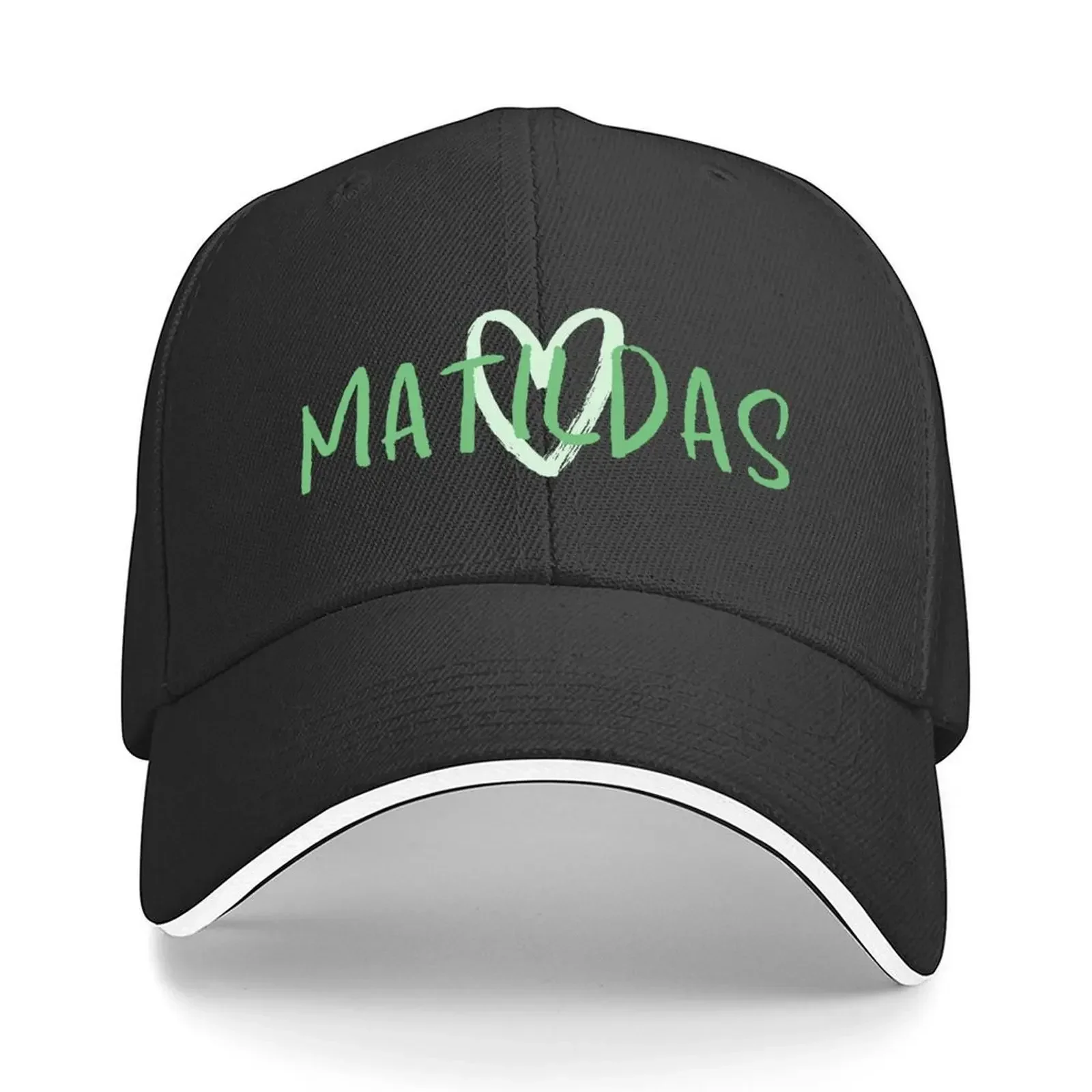 2026 Pastel Minimalist Matildas Heart Baseball Cap Golf Wear Vintage winter hats for men Snap Back Hat Women's Beach Outlet Men'