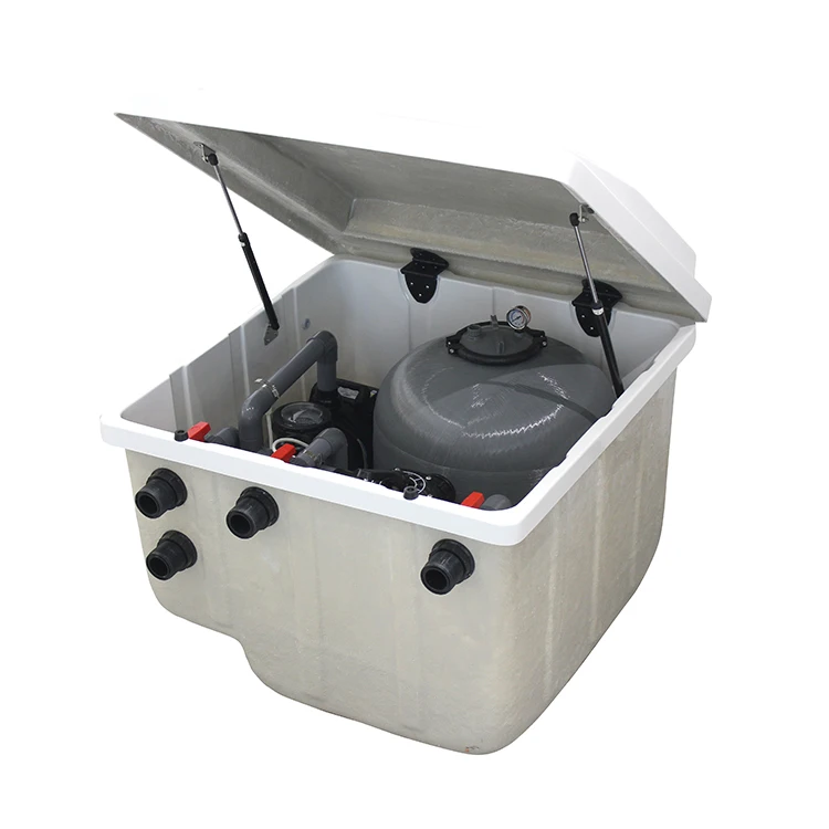 المصنع مباشرة نوعية جيدة مرشح حوض السباحة المدمج تحت الأرض مرشح رمل حمام السباحة مع مضخة #2