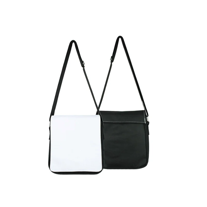 Sublimatie Lege Schoudertas Polyester Canvas Crossbody Met Bulk Voor Custom Gepersonaliseerde Geschenken Multifunctionele