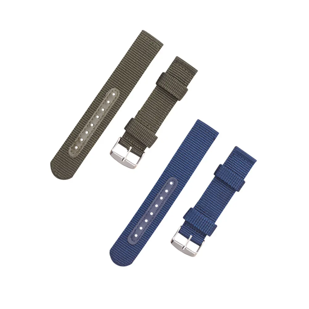 

2pcs Nylon Watch Strap Durable Comfortable Replacement Band for Smart Watches Accessories Wristbands Daily Use Gifts