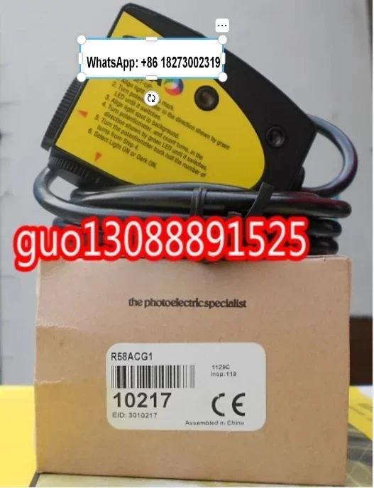 

Датчик цвета R58ACG1, новый, оригинальный и подлинный.