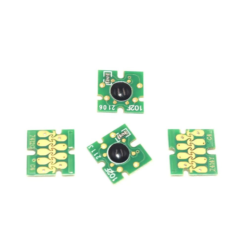 T741X T7411 T7412 T7413 T7414 Cartridge Chip For Epson Surecolor F6000 F7000 F6070 F7070 F7100 F7170 F6200 F7200 F7270 Printers