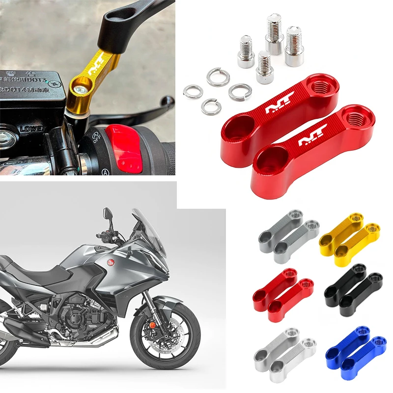 Accessories For NT1100 NT 1100 NT-1100 NT 100 DTC Motorcycle CNC Aluminum Rearview Mirrors Extension Riser Extend Adapter