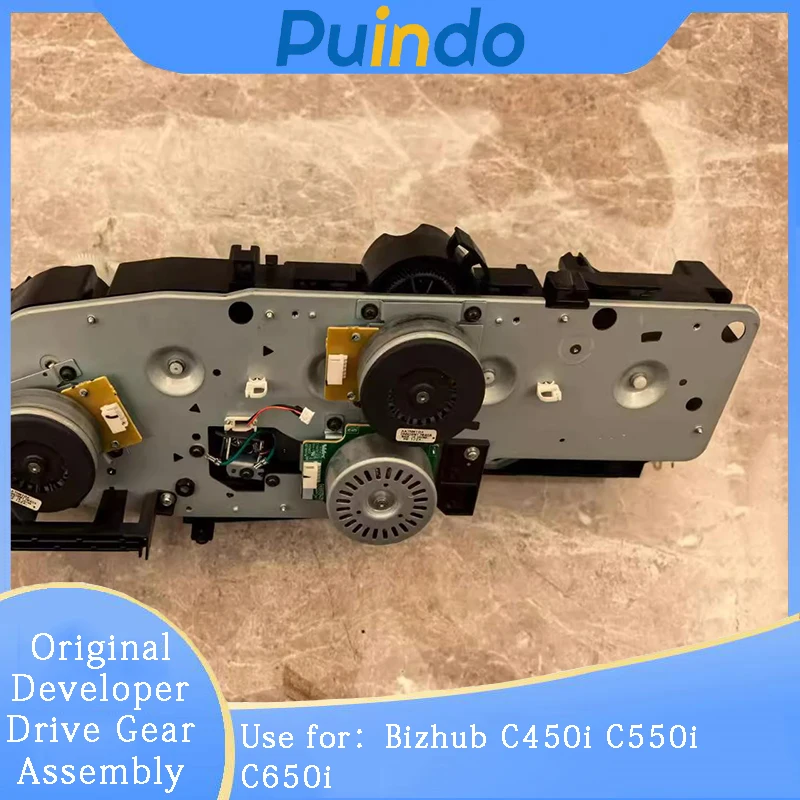 Original New Disassembly Developer Drive Gear Assembly for Konica Minolta Bizhub C450i C550i C650i Developer Drive Gear Unit
