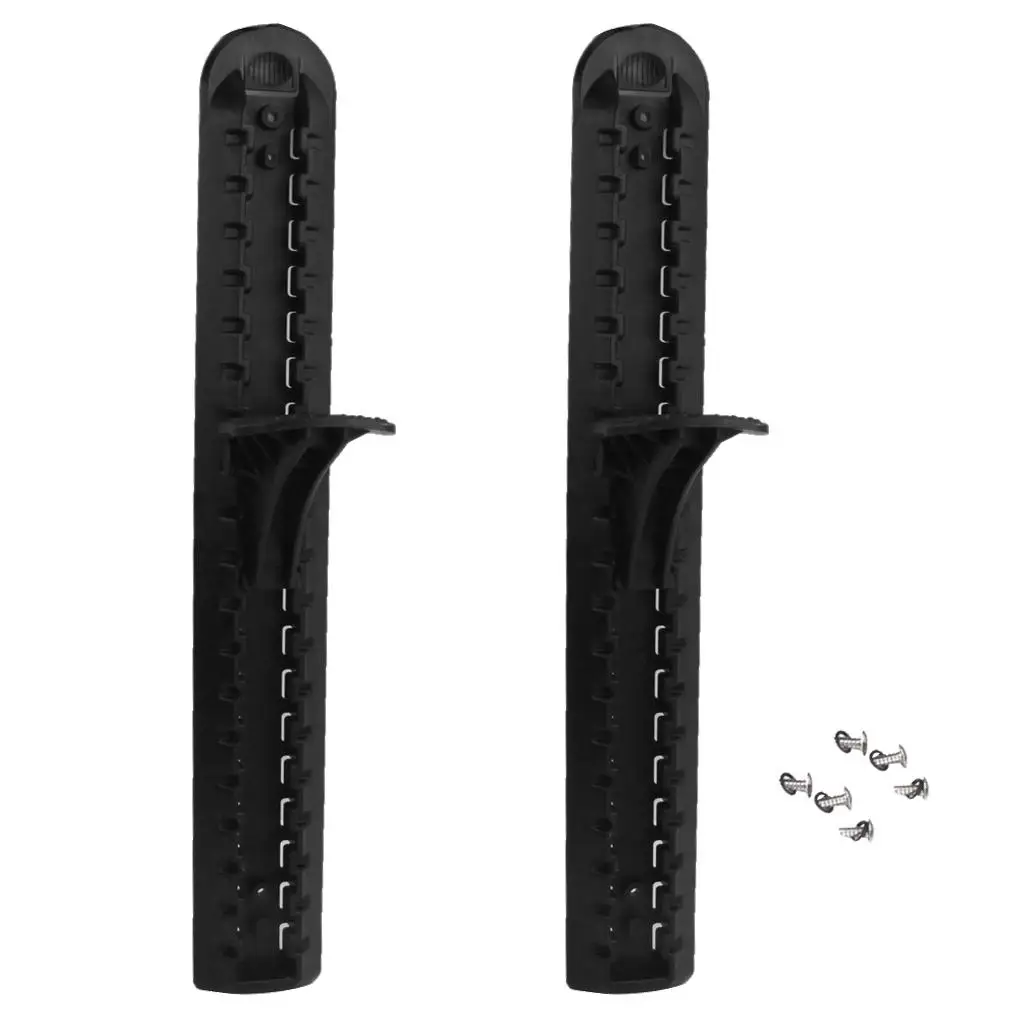 

Kayak Foot Brace Set with Pedal Support Black Nylon Kayak Accessories for Paddle Boats