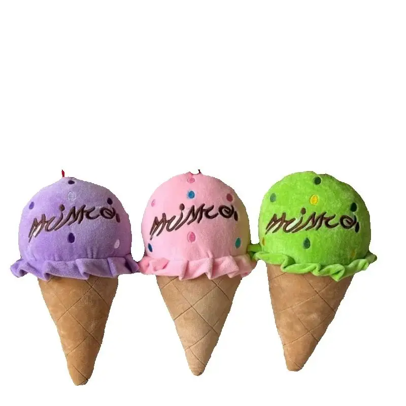 

24cm Summer Refreshing Ice Cream Plush Toy Cute and Delicious Educational Doll for Children a Birthday Gift for Kids
