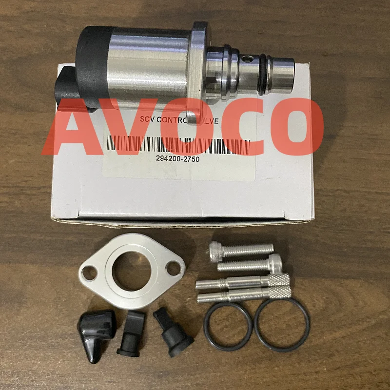 

2942002750 Pressure Fuel Pump Regulator Suction Control SCV Valve 294200-2750 8-98145484-1 For I-SUZU HP3 Fuel Pump 8981455011