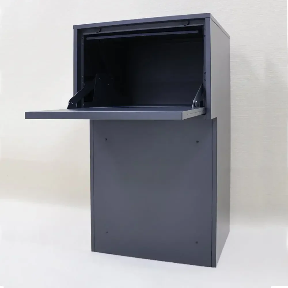 Practical Through-wall Mailbox Fence Installed Letter Box Multi-purpose Outdoor Parcel Drop Box For Home Residential Use