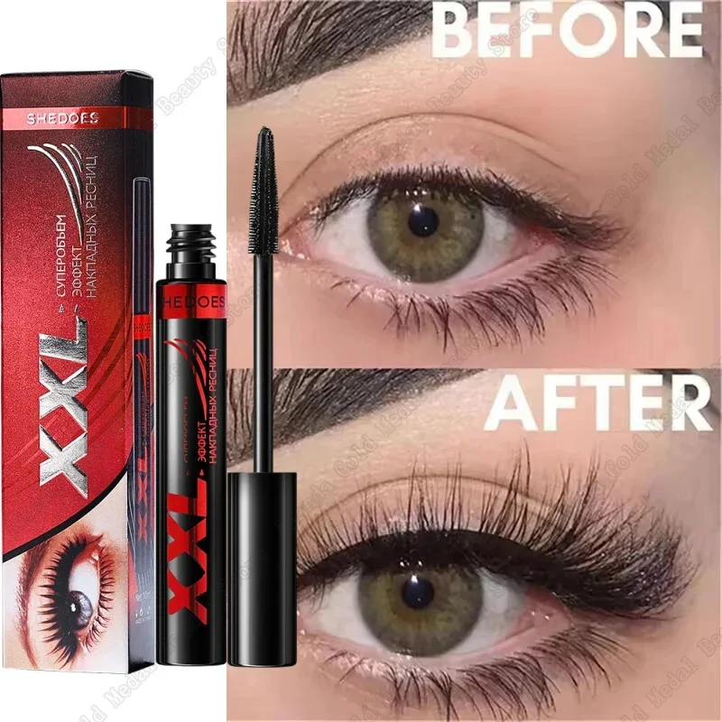 5D 防水マスカラ長くするまつげ長持ち汗防止マスカラ黒シルク繊維メイクアップ美容韓国製品 2026