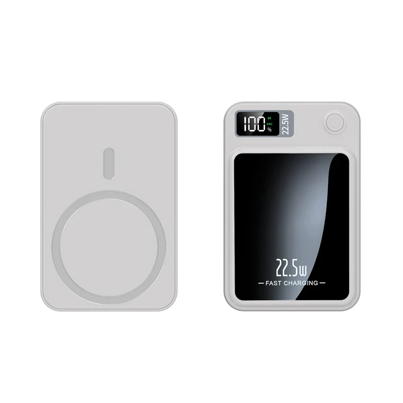 Magnetische draadloze powerbank 50000mAh 22.5W snelladen externe batterijlader voor Huawei Samsung iPhone PD 20W powerbank
