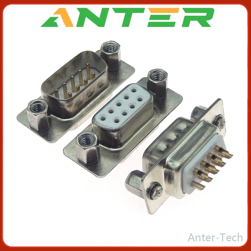 2PCS RS232 DB9 Fron…