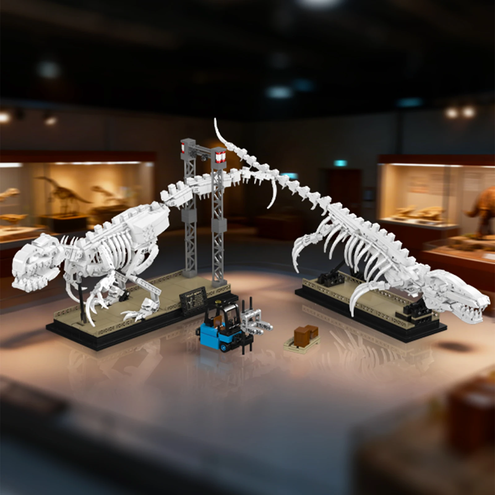 Molde rei 1418 pçs mosasaurus raptor kit modelo fóssil blocos de construção tijolos montagem brinquedo educativo para adolescentes presente aficionado