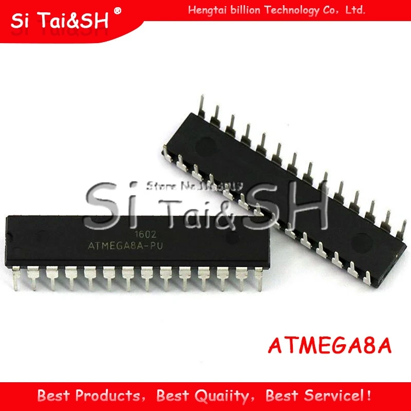 

2PCS ATMEGA8A-PU ATMEGA8A ATMEGA8 Waterproof shell
