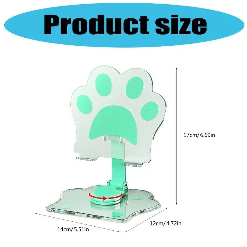 Регулируемая акриловая таблетка с 360 -градусным вращением, складываемой для домашнего офиса, 896c