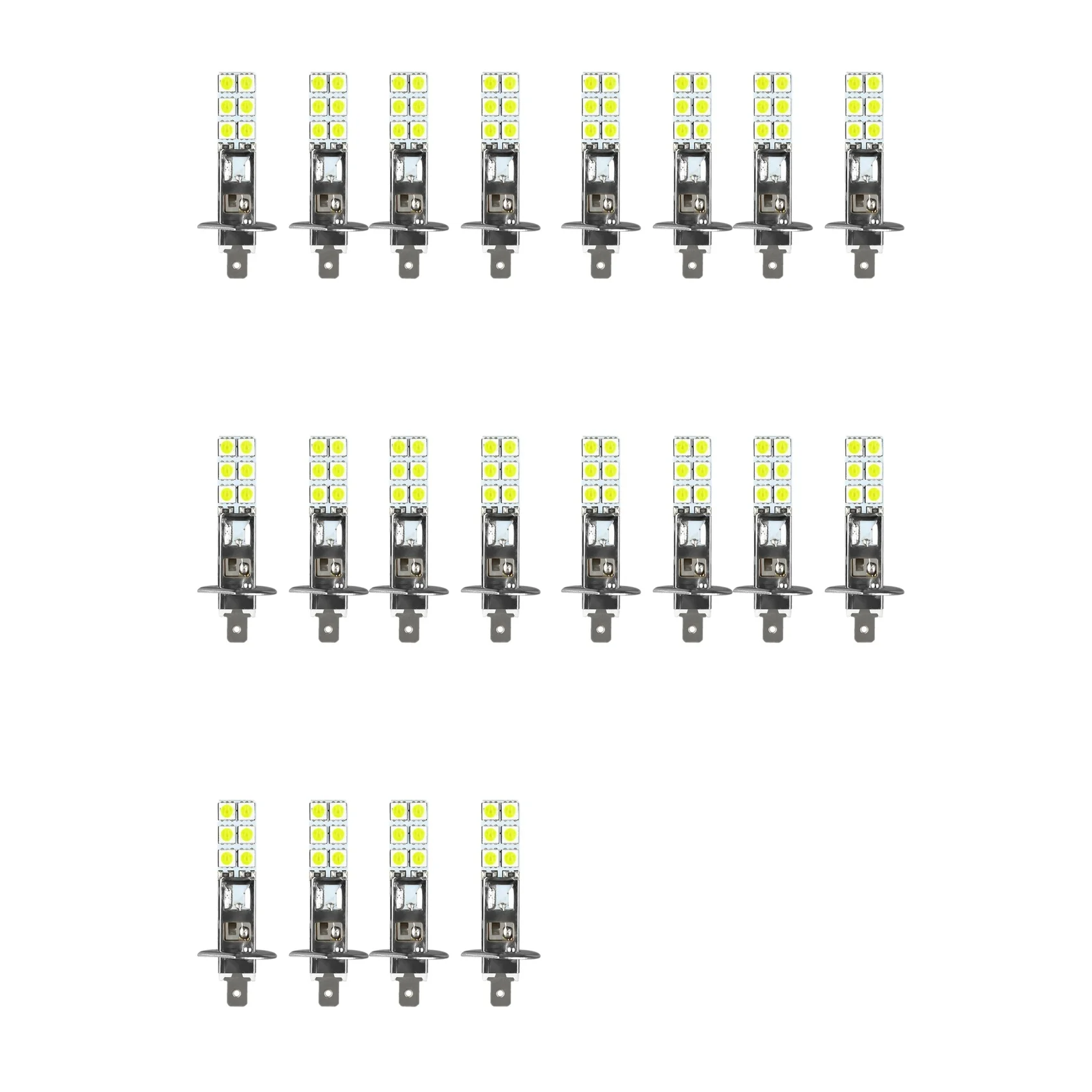 

Classic-20PCS H1 6000K Super White 80W LED Headlight Bulbs Kit Fog Driving Light