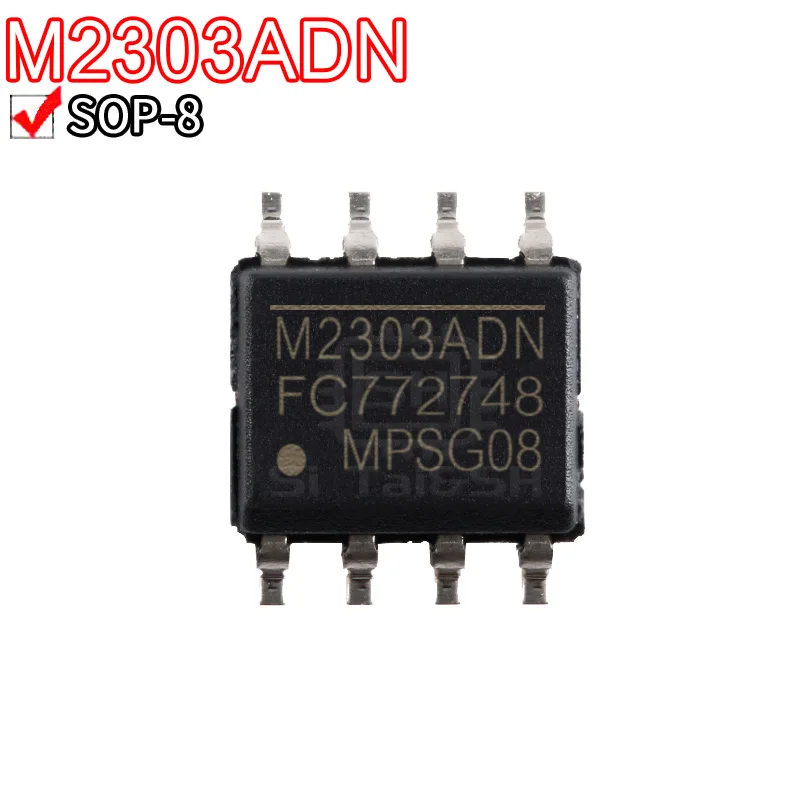 Mp2303adn-lf-z m2303adn patch sop-8 dc-dc chip, 10pcs