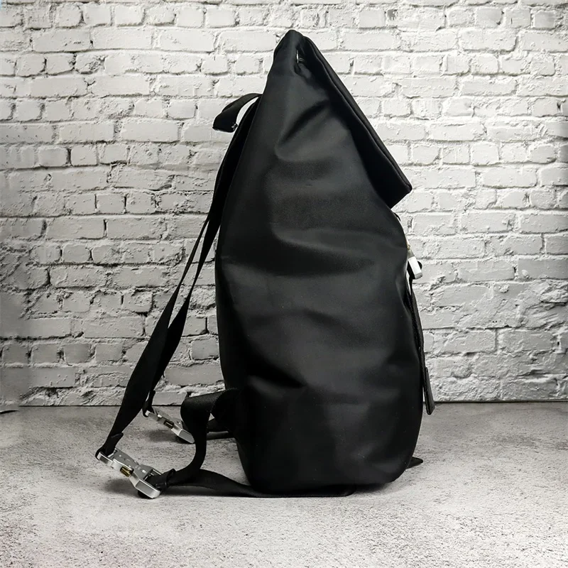25ss ALYX High Capacity Backpacks Zipper Computer Bag 1:1 Best Quality Alyx Black Backpacks Traveling Bag