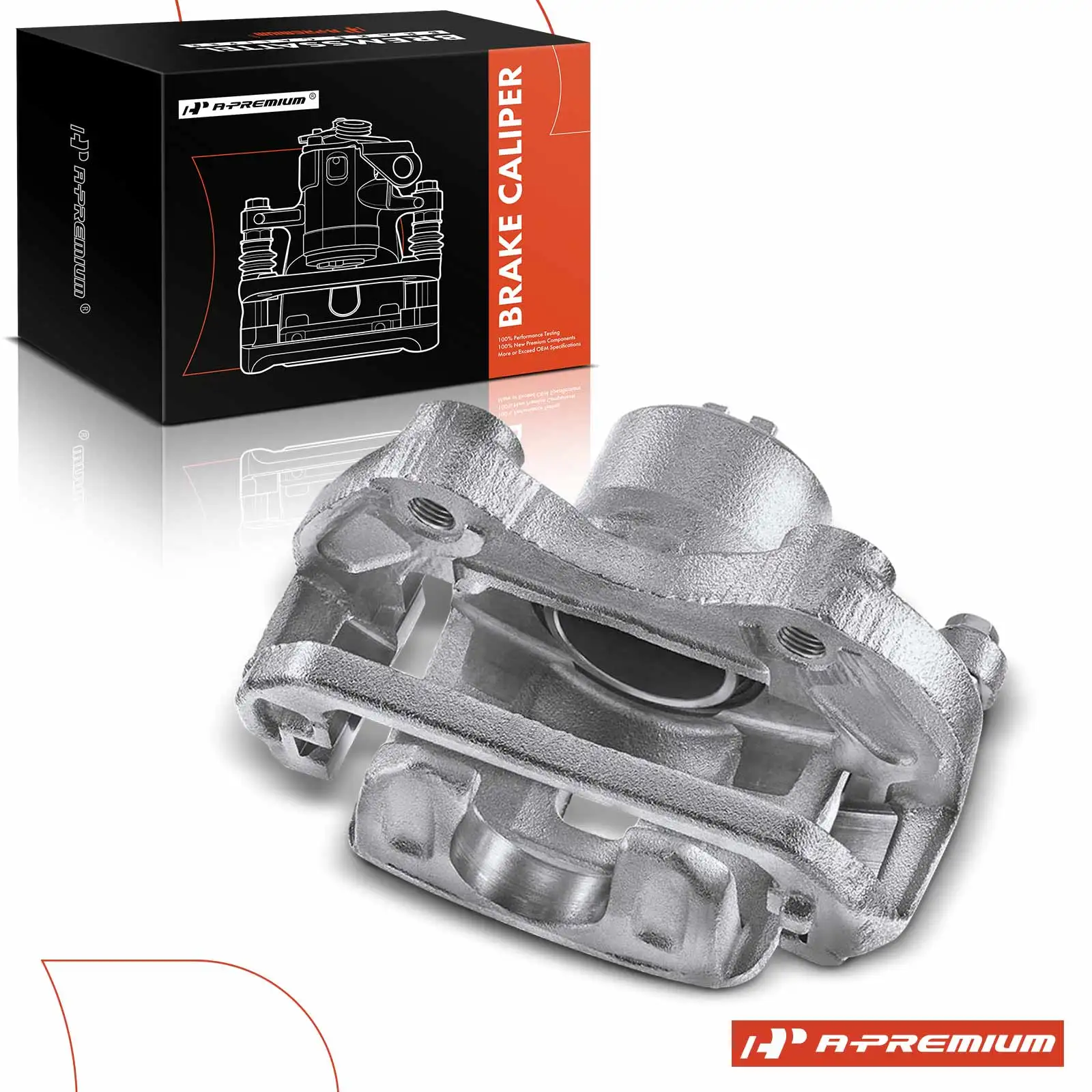 A-Premium Front Left Disc Brake Caliper with Bracket for Nissan 350Z 2003-2005 Infiniti G35 2003-2005