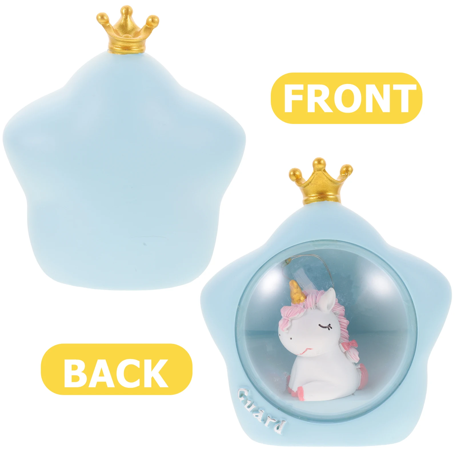 

Star Light Ornaments Kids Bedroom Nightlight Abs Resin Compact Gentle Eyes Travel Camping Gift Bedroom Study Baby