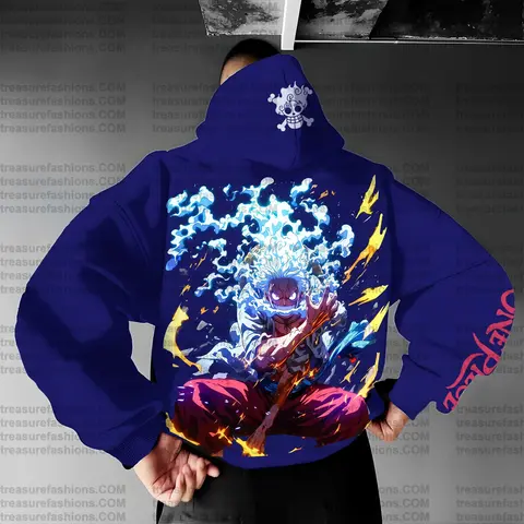 One Piece Trafalgar Law Hoodie Men Women Autumn Winter Loose Casual Streetwear Running Fitness Black Anime Sweatshirt