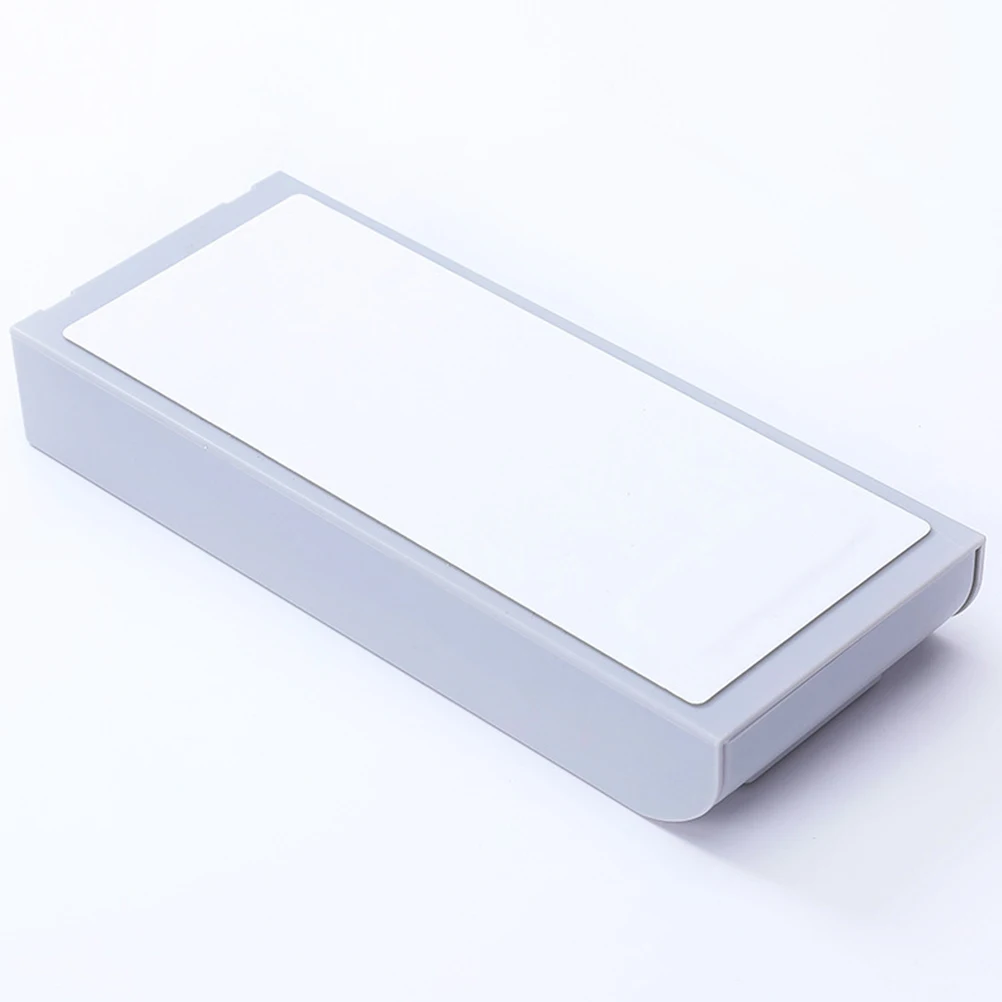 

Adhesive Pen Box Grey Under Desk Drawer Design Stationery Organizer For Students Invisible Storage Container Sundries Holder Pen