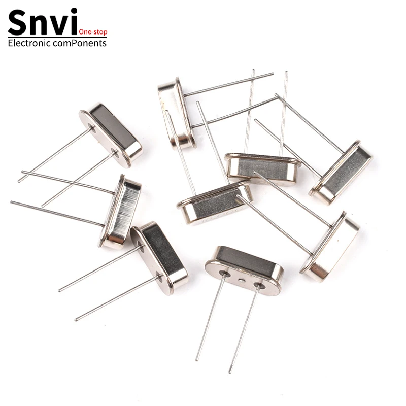 

Snvi 10PCS 4Mhz 6Mhz 8Mhz 12Mhz 16Mhz 20Mhz 24Mhz 4.000mhz 8.000mhz Quartz Crystal Resonator Passive Oscillator HC 49S New